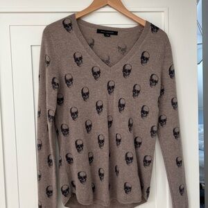 Skull Cashmere Sweater - small